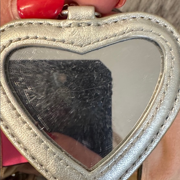 Vintage Juicy Couture Peach Satchel/Shoulder Bag with Chain Handles - Picture 5 of 16